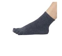 LVCHAO 3pair Five-Toed Socks Tabi Flip Flop Socks Mens Running Socks Kintoe Hiking Socks(Dark grey)