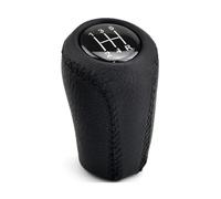 LVDLRAJJ Shift Knob Compatible with Mazda for 3 BK BL for 5 CR CW for 6 II GH 2007-2012 5/6 Speed Gear Shift Knob Lever Arm Stick Headball Accessory(5 Speed-Black-A)