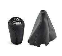 LVDLRAJJ Shift Knob Compatible with Mazda for 3 BK BL for 5 CR CW for 6 II GH 2007-2012 5/6 Speed Gear Shift Knob Lever Arm Stick Headball Accessory(6 Speed-Black-B)