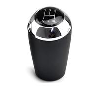 LVDLRAJJ Shift Knob Compatible with Mazda for 3 BK BL for 5 CR CW for 6 II GH 2007-2012 5/6 Speed Gear Shift Knob Lever Arm Stick Headball Accessory(5 Speed-Silvery-A)