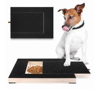 Lvefyti Scratching Board for Dogs with Treat Box, 35 x 25 x 3 cm, Scratch Pad for Nails, Stress-Free Pet Nail File Board, Alternative Claw Grinder for Dogs, Nail Care