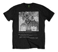 lver 8 Track T-Shirt The Beatles Black XL