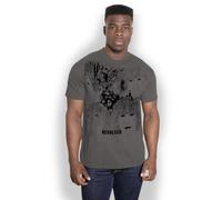 lver T-Shirt The Beatles Charcoal L