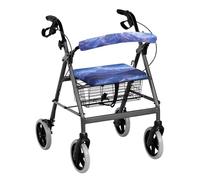 LVEWYB Snowy Mountain Rollator Walker Seat Cover for Ladies Soft Stretchy Protection Walkers Covers Soft Rollators Accessories Fashion Pattern for Seniors Travel