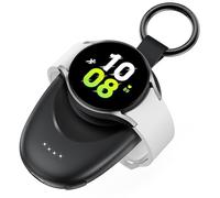 LVFAN Portable Charger for Samsung Watch, 1400mAh Wireless Magnetic Power Bank, Travel Keychain Charger for Galaxy Watch 8/8 Classic/7/Ultra/6/6 Classic/5 Pro/5/4/3