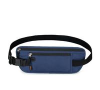 LVFXQRXO waist bag Sports Waist Bag Lightweight Running Waist Belt Elastic Waist Bag Breathable Mesh Design Suitable for Dog Walking, Cycling, Hiking-Blue