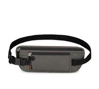LVFXQRXO waist bag Sports Waist Bag Lightweight Running Waist Belt Elastic Waist Bag Breathable Mesh Design Suitable for Dog Walking, Cycling, Hiking-Dark Gray