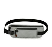 LVFXQRXO waist bag Sports Waist Bag Lightweight Running Waist Belt Elastic Waist Bag Breathable Mesh Design Suitable for Dog Walking, Cycling, Hiking-Light Grey