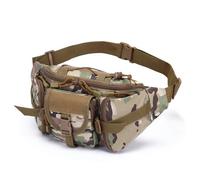 LVFXQRXO waist bag Tactical Waist Bag Waist Bag Belt Bag Suitable for Outdoor Walking Running Hiking Camping Mountaineering Hiking-Cp Camouflage