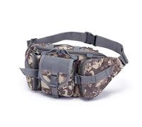 LVFXQRXO waist bag Tactical Waist Bag Waist Bag Belt Bag Suitable for Outdoor Walking Running Hiking Camping Mountaineering Hiking-Acu Camouflage