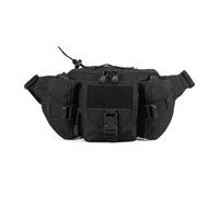 LVFXQRXO waist bag Waist Bag, Travel Waist Bag for Men and Women, Suitable for Running, Hiking, Jogging, Camping, Mountaineering, Dog Walking-Black