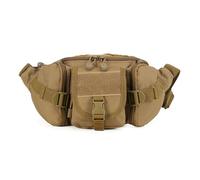 LVFXQRXO waist bag Waist Bag, Travel Waist Bag for Men and Women, Suitable for Running, Hiking, Jogging, Camping, Mountaineering, Dog Walking-Wolf Brown