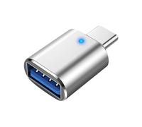 lvgvhbjas USB Adapter To USB C - Adapter With 3.0 | C Male To USB3 Female Converter For Fast Charging And Data Transmission, Compatible With Laptop, PC, Charger, Bank