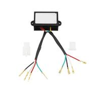 LVGVZTTGKM motorcycle headlight For DT 125 200 350 R RE X Headlight APP Control Motorcycle Angel Eye Light Mounting Accessories(4 Pin Connector)