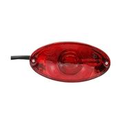 LVGVZTTGKM Motorcycle Tail Light 12V Bulb Motorcycle Quad ATV Running Brake License Plate Tail Light Fits For Universal Dirt Pit Bike UTV Buggy Monkey Z50