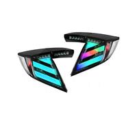 LVGVZTTGKM Rear Brake Stop Light For Civic Hatchback/Type R Tail Lamp Rear Fog Light LED Sequential Signal Assembly(RGB)