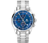 LVHOP Watch for Men Analog Quartz Chronograph with Luminous Hands Date Display Stainless Steel Band- Business Sport Casual & Dress Style Watch with Elegant Gifts for Men