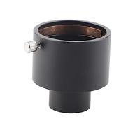 lvifloae 1.25" to 2" Telescope Eyepiece Adapter Aluminum Alloy CNC Machined Compression Ring Mount Converter 31.7mm to 50.8mm with Protective Brass Ring