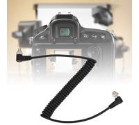 lvifloae 100cm Male to Male Flash PC Sync Cable with Screw Lock Most DSLR Camera Flash Trigger for Nikon Camera and Flash Light Connection Cable