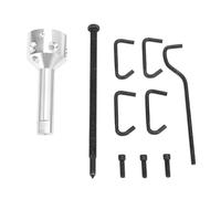 lvifloae 10PCS Metal Professional Hub Fan Blade Blower Wheel Puller Tool Set Efficient Blower Wheel Removal Kit for 5 8in Belt Drive and 1 2in Direct Drive Motor Shafts