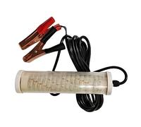 lvifloae 12V LED Submersible Fishing Light Underwater Fish Finder Lamp Diving Attractor Lamp with Green Light for Night Fishing Ice Night Bait Crab Boat 30W (20W)
