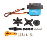 lvifloae 20KG Servo Aluminum Alloy 270 Degree Metal Gear RC Digital Servo High Performance for 1/10 1/12 RC Car Robot Boat Blue