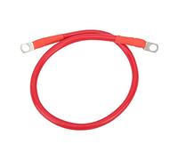 lvifloae 23.6in 4AWG 4 Gauge 25mm² Battery Ground Cable 150A Tinned Copper Earth Wire, Flexible Resin Sheath Grounding Cord for Car Battery Parallel Series Connection Inverter (A(red))