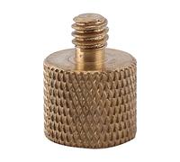 lvifloae 3/8 Internal Thread to 1/4 External Thread Adapter,Brass Tripod,1/4 20 External 3/8 16 Internal,Compatible with Camera Tripod and Quick Release Plate Screws
