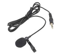 lvifloae 360° Rotatable Lapel Microphone Mini Condenser Clip On Mic with Imported Mic Core APS Durable Shielded Wire Design Universal Portable Recording Microphone for Phone Laptop