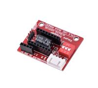 lvifloae 3D Printer Stepper Motor Driver Control Expansion Board, A4988, DRV8825, Stepper Motor Driver Expansion Board, 12V 24V Dual Voltage Input for 3D Printers