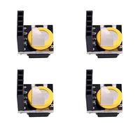 lvifloae 4 Pcs DS3231 RTC Clock Module, High Precision Real Time Clock Module, 3.3V 5V Compatible Clock Timer Memory Module with Battery Temperature Sensor for