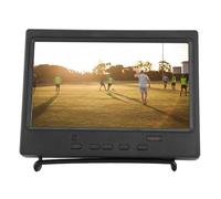 lvifloae 7 Inch Portable Monitor 1024x600 HD Display with HDMI VGA AV Inputs Foldable Stand Mounting Holes Compatible with Ras Pi CCTV Car Backup Camera Computer Laptop