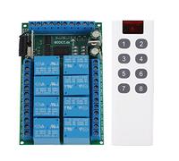 lvifloae 8 Channel 433 92m Multifunctional EV1527 Wireless Controller Kit Remote Control Module 8 Channel 433 92mhz Multifunctional 100m Fixed Code Remote Control 12V (12V)