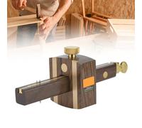 lvifloae 8 Inch Ebony Marking Gauge,Simple Wood Multifunctional Scribing Tool Carpenter Woodworking Mark Scraper for Wood Crafts