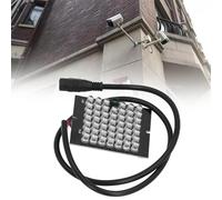 lvifloae 940nm DC12V Infrared Camera Lamp Board 48 LEDs Automatic Sensing Night Vision Auxiliary Light for CCTV Security Camera, Night Vision IR Infrared Light