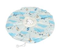 lvifloae Adjustable Cat Cone Collar Waterproofing Pet Recovery Soft Breathable Cat Elizabethan Collar with Drawstring for Wound Healing Preventing Licking Biting (S Neck Collar:12-25cm/4.7-9.8in,) (M
