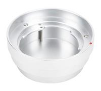 lvifloae All Metal Camera Rear Lens Dust Cover Protector, Rear Lens Cap Alloy Silver 26g Easy Install Disassemble Portable for DKL Mount Lens Outdoor Photography