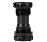 lvifloae Aluminum Mountain Bike BB Threaded Ceramic Bearing One piece, silky smooth, non jamming BB Threaded Ceramic Bearing Chassis Bicycle Accessories (Black)