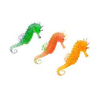 lvifloae Aquarium Ornament Floating Seahorse,Luminous Artificial Seahorse,Aquarium Luminous Seahorse Decoration Artificial Sea Horse Glowing for Aquarium Fish Tank