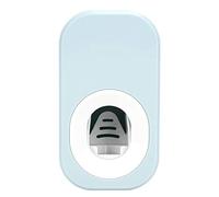 lvifloae Automatic Toothpaste Dispenser Wall Mounted Universal Bathroom Toothpastes Dispensers and Holder Toothpaste Squeezer for Kids Adults Bathrooms Replaceable Parts