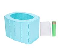 lvifloae Baby Folding Toilet Chair Portable Foldable Travel Potty Lightweight On The Go Toilet Toddler Seat with Disposable Garbage Bags for Kids Baby Potty Training Camping