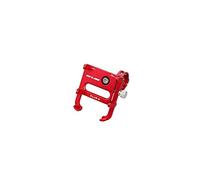 lvifloae Bike Phone Holder,360 Degree Rotating Length Adjustable Aluminum Six Claw Clip On Fixing Bike Handlebar Mount Compatible 3.5-6.2inch Phone Suitable for Motorcycle Scooter (Red)