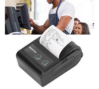 lvifloae Bluetooth Receipt Printer Smartphone Control 200dpi Thermal Label Printer Receipts Printer with 1 Roll Printer Paper for Restaurant Sales Retail