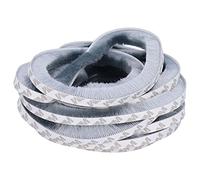 lvifloae Brush Seal Strip, Self-Adhesive 9 x 15 mm, 16.4 ft