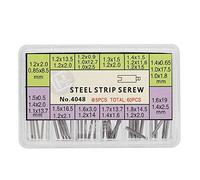 lvifloae Caja de metal para pasadores de eslabones de reloj, kit de herramientas de extracción de eslabones de reloj para Ro lex, herramienta de reparación profesional de diferentes