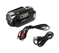 lvifloae Camcorder Full HD Video Recorder 270° Swivel 2.7_inch Colour Screen 16x Zoom Digital Video Camera for Home/Outdoor (Black)