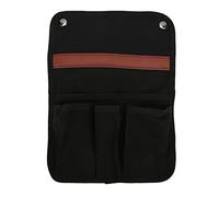 lvifloae Camping Chair Armrest Storage Bag Side Multi Function Portable Beach Chair Hanging Storage Bag Outdoor Beach Use Black Suitable for Outdoor Camping, Fishing, and Family use (Negro)