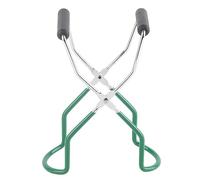 lvifloae Canning Supplies Multi Purpose Stainless Steel Pp Heat Canning Tongs Jar Lifter with Rubber Handles, Red Suitable for Kitchens and Restaurants Sliding Wide Mouth Tongs (Green)
