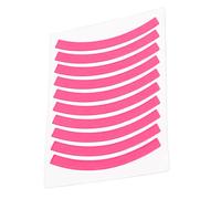 lvifloae Children Balance Reflective Sticker Bike Wheel Adhesive Sticker Tape Seat Belt Balance Bike Supplies Pink Night Reflection Ensures the Safety of Children s (Rosy)