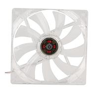 lvifloae Computer Host Mute Cooling Fan 12cm Usb Led Transparent Color Light Pc Computer Cpu Cooling Fan Suitable for Computer Case